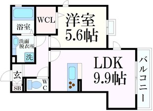 甲南山手駅 徒歩7分 1階の物件間取画像